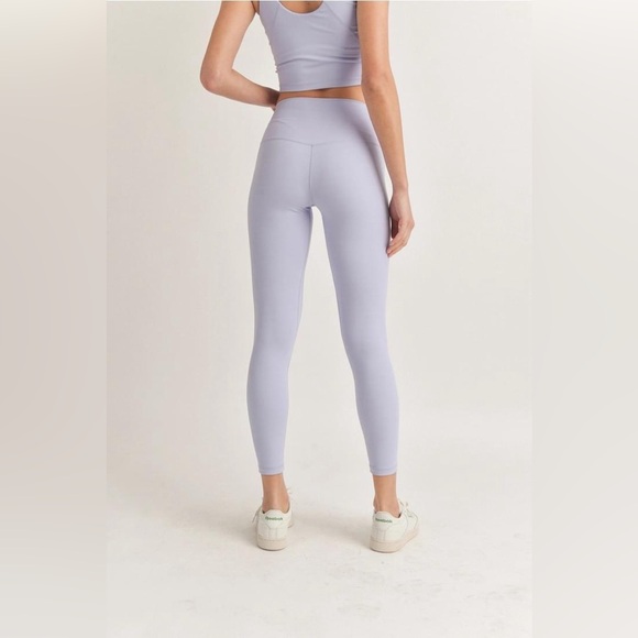 NEW • Lilac Purple High Rise Leggings • Size Small - Picture 3 of 5